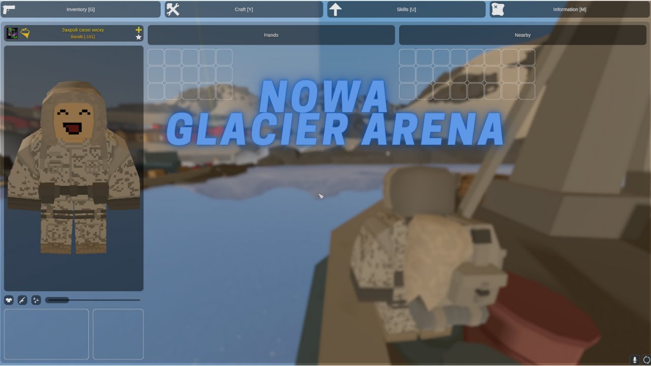 Nowa Mapa - Glacier Arena dla ludzi o mocnych nerwach...