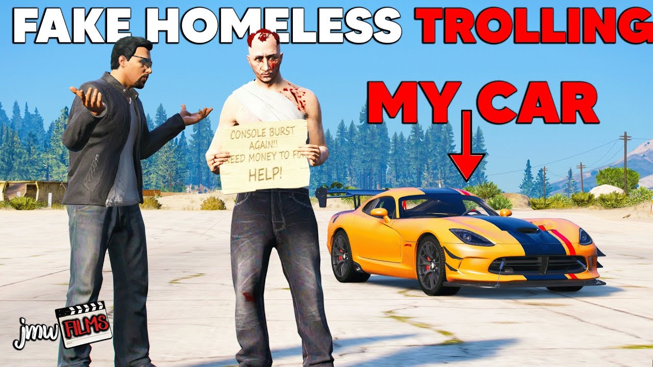 ФЕЙКОВЫЙ БЕЗДОМНЫЙ ТРОЛЛИНГ! | Ролевая игра GTA 5 | PGN # 341