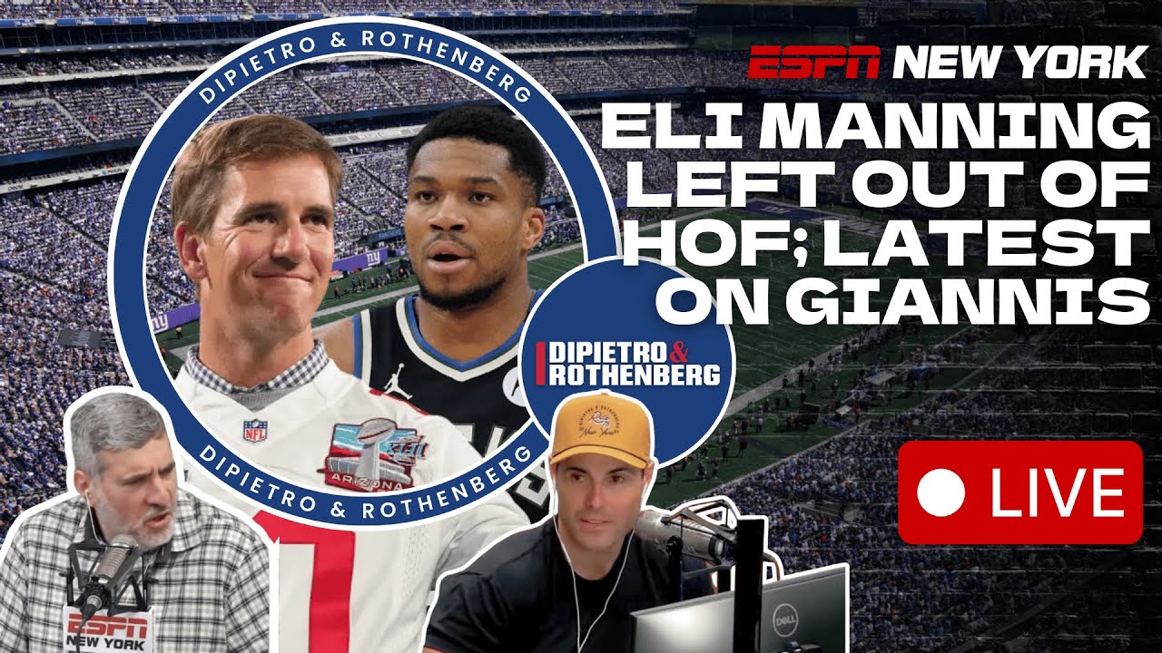 The Knicks' pursuit of Giannis, Eli denied by HOF + Jets hire DC | DiPietro & Rothenberg | 1/29/26