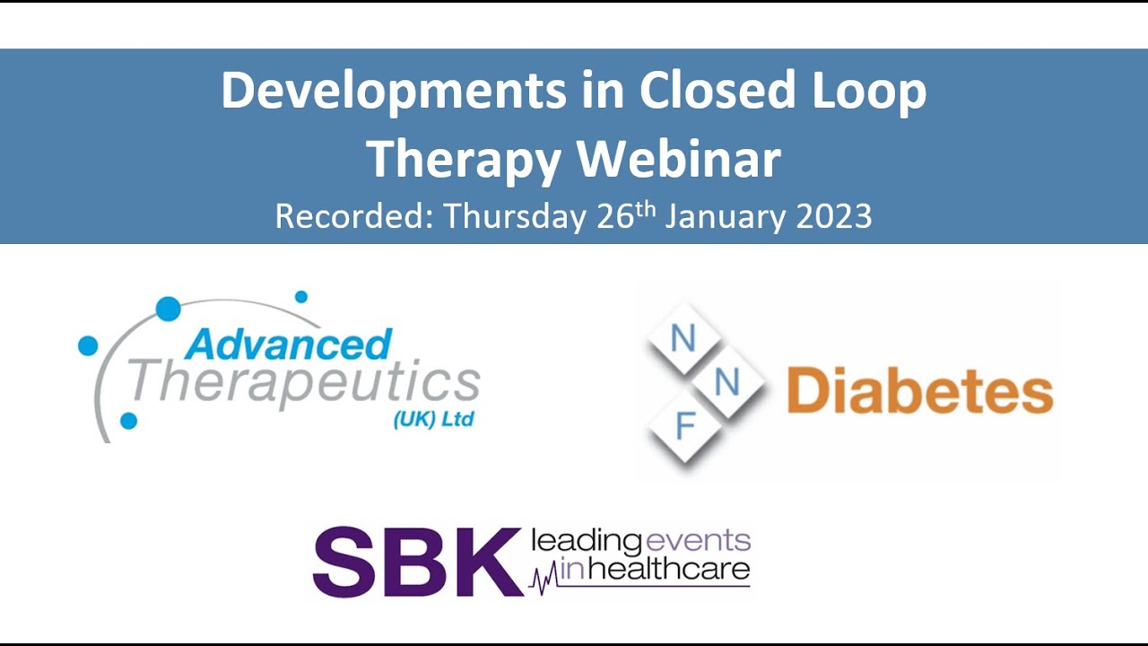 Developments in Closed Loop Therapy Webinar