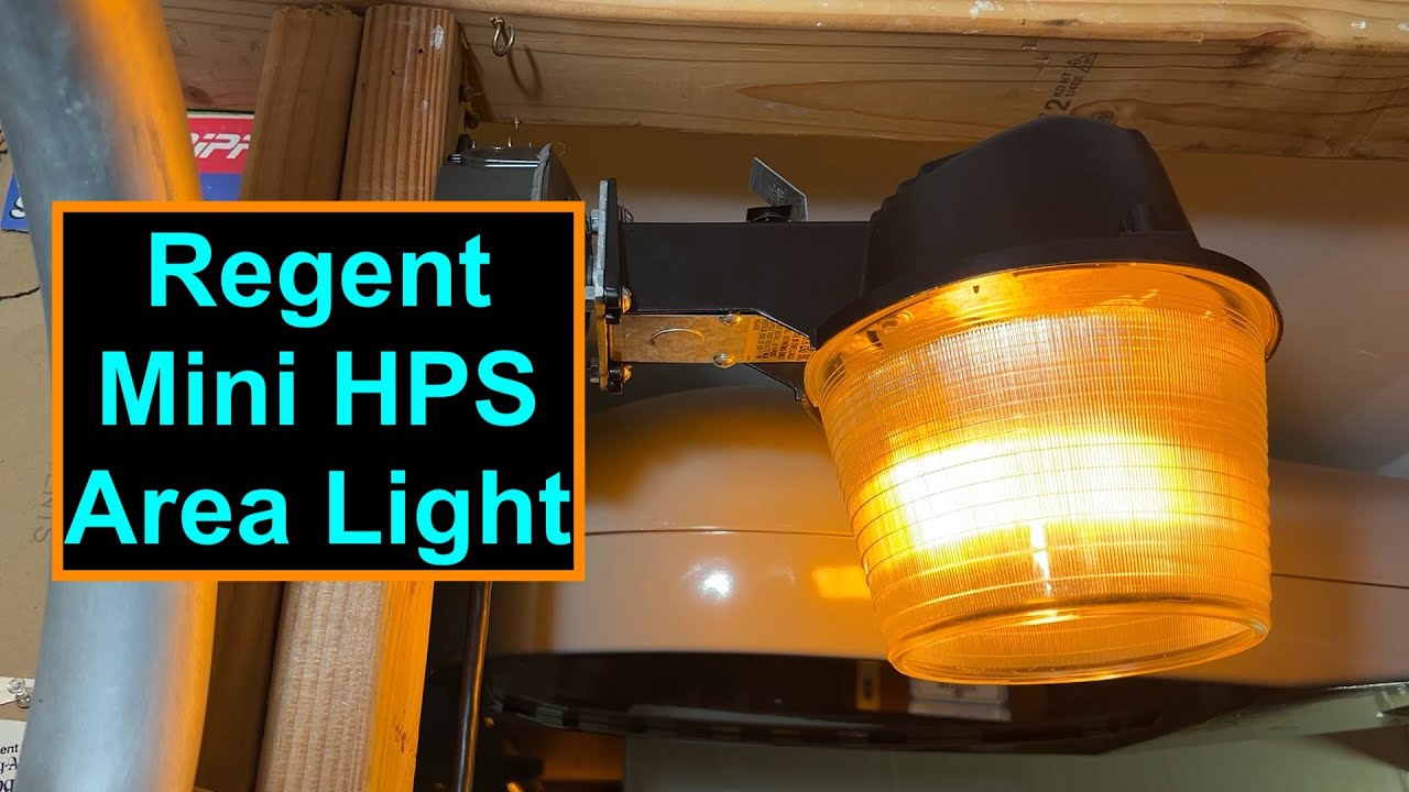 Regent 70watt High Pressure Sodium Mini Area Light