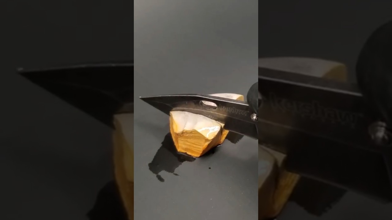 Sodium metal is soft and squishy