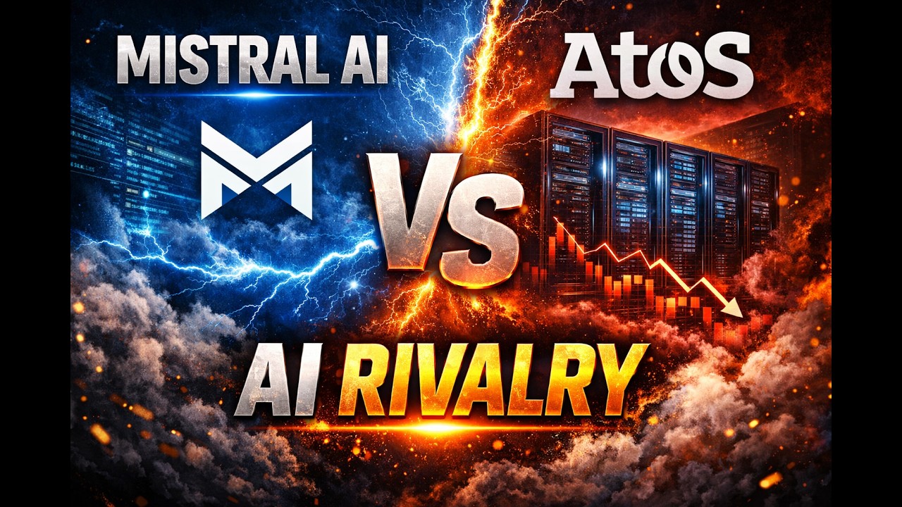 France's AI Battle Mistral v s  Atos