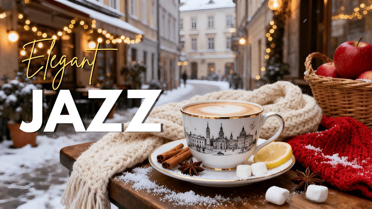 Elegant Jazz Music ☕ Soft Bossa Nova Coffee for a Peaceful Start, Relax & Focus
