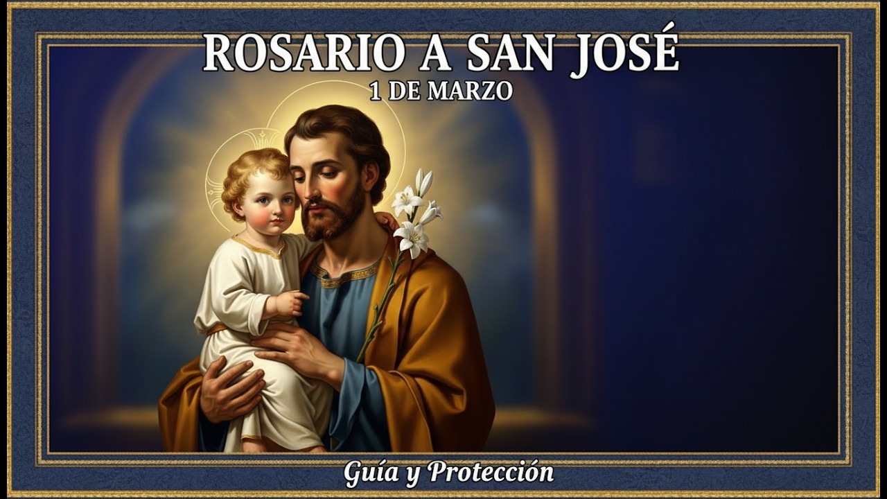 Rosario a San José: Un refugio en su mes.