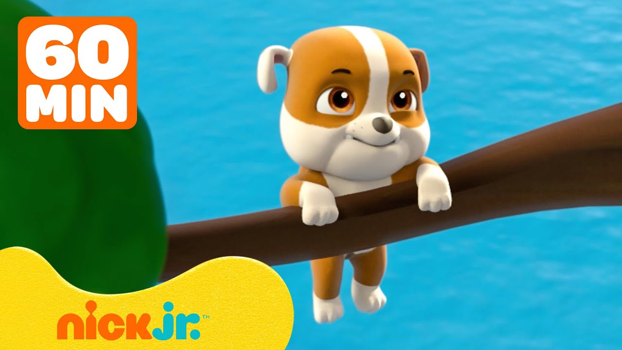 Малыш Крепыш в Щенячьем патруле и застрял на дереве! | 1 час | Nick Jr. Cyrillic