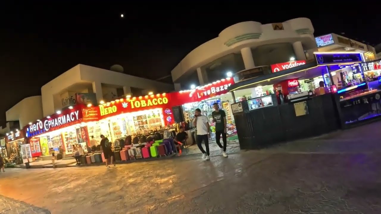 Exploring Naama Bay Nightlife Sharm El Sheikh Real Time Walking Tour