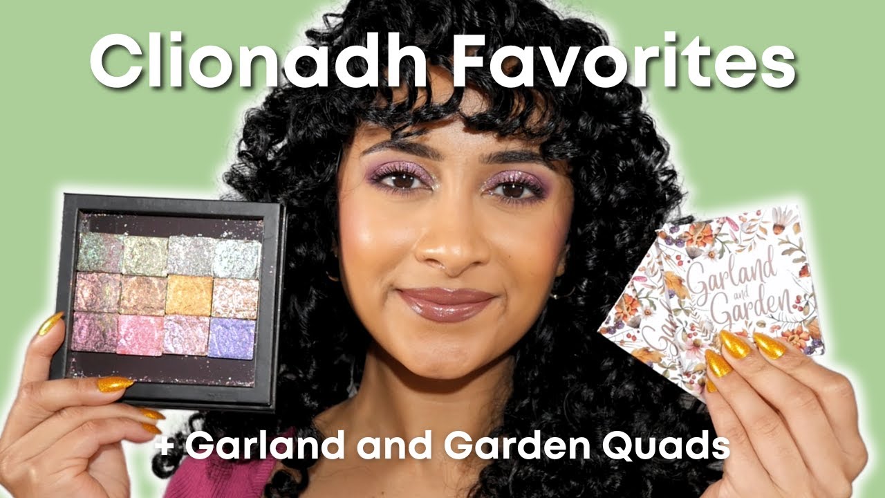 Clionadh Cosmetics Top 12 Multichromes + Garland and Garden Quads