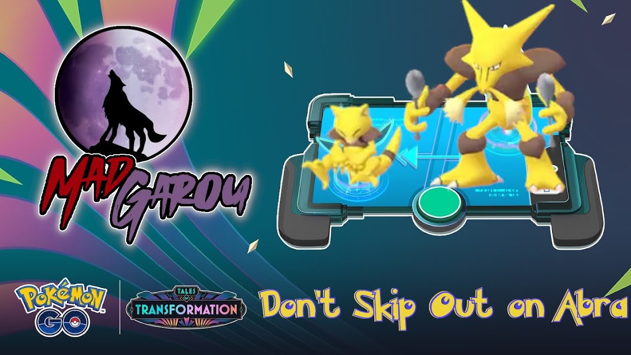 Pok&eacute;mon go - Max Mondays - Dynamax Abra - Bending Spoons is not its only trick, Alakazam!