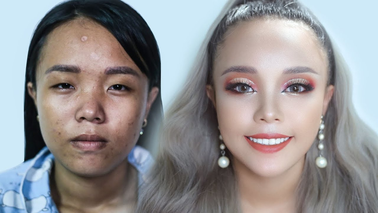 Cô Bé 18 Tuổi Kém Sắc Lột Xác Nhờ Trang Điểm / Hùng Việt Makeup