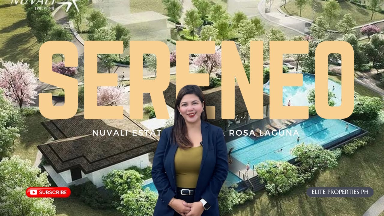 Newest project of Alveo in Nuvali Estates | SERENEO