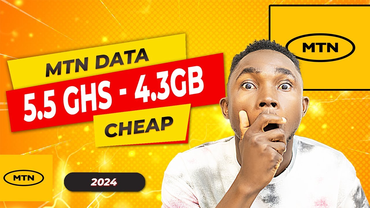 MTN 5GHC for 4.3GB Data Bundle - Cheap MTN Data Offer 2024
