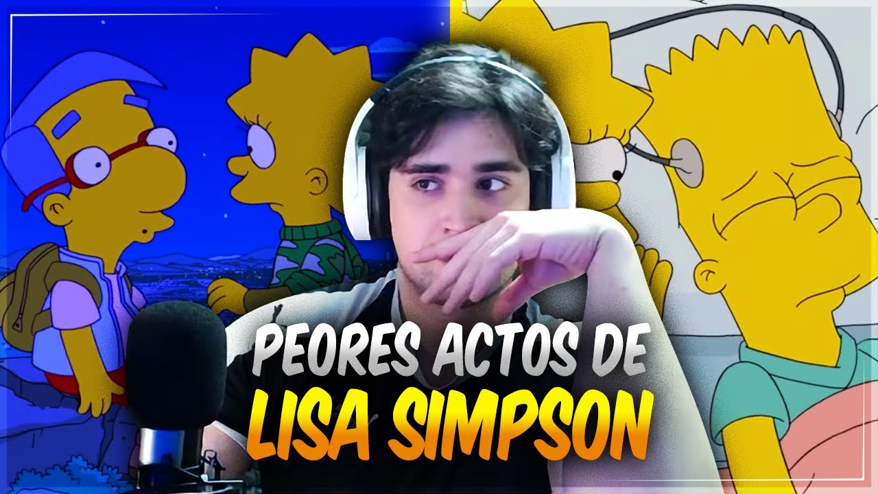 BEELCE REACCIONA A ''LOS PEORES ACTOS DE LISA SIMPSON'' | Super Kariix World