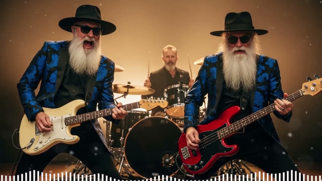 Led Zeppelin, Deep Purple, ZZ Top, ACDC, Jimi Hendrix 🔥 High Energy Blues Rock Guitar & Gritty Voice