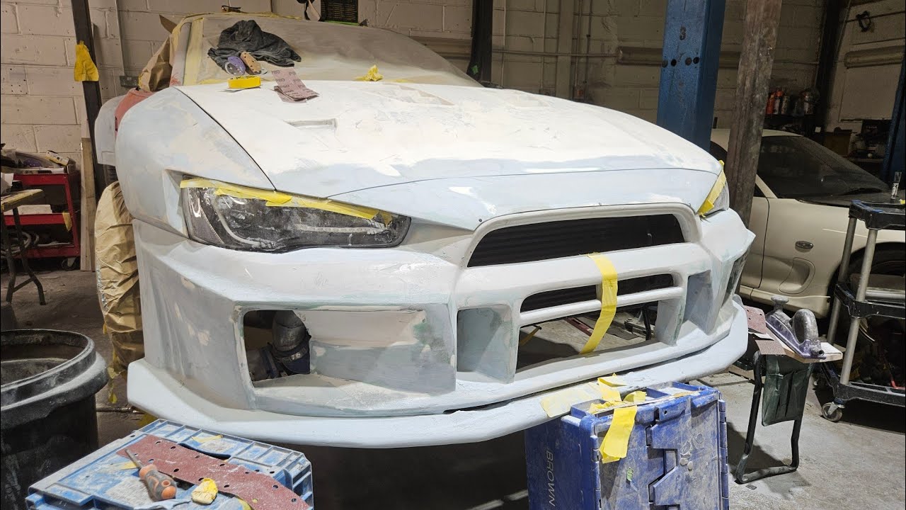 Building a frankenstein mitsubishi gto wide body