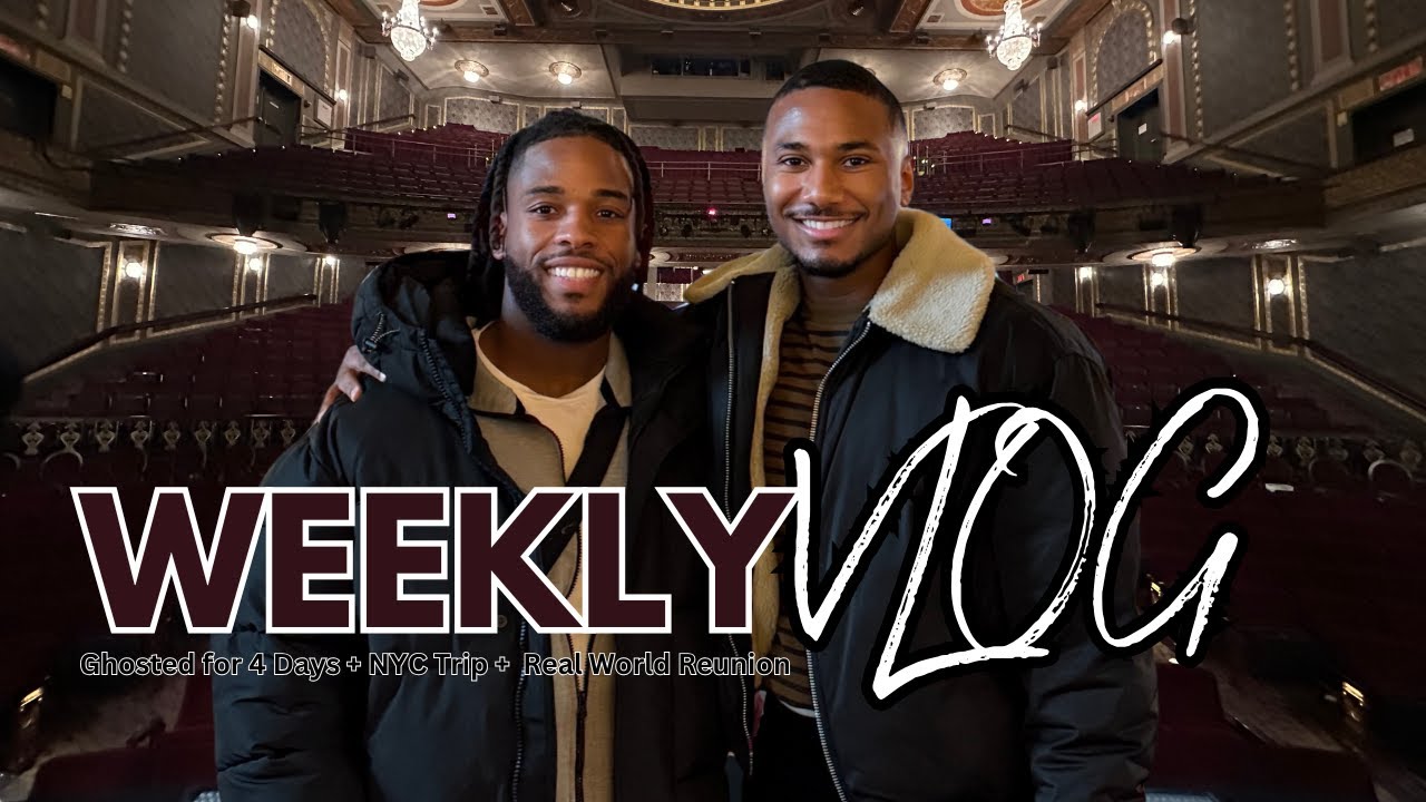 weekly vlog! I got ghosted for 4 Days + nyc trip + real world reunion