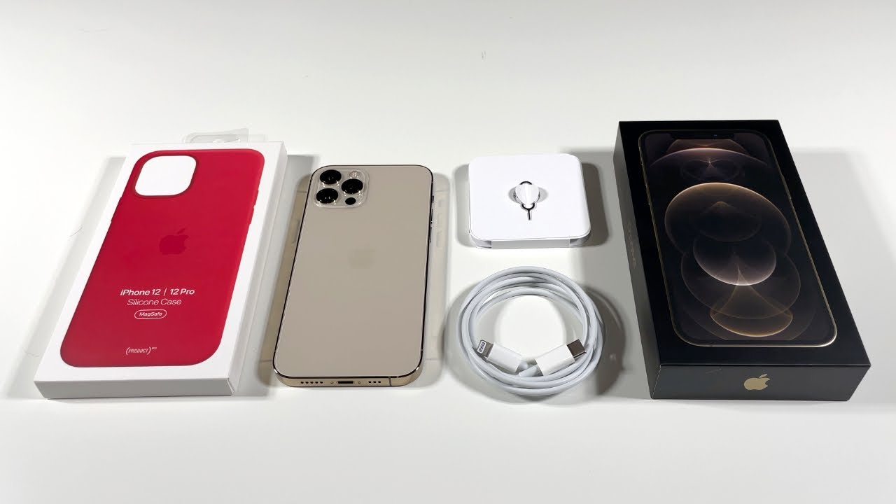 Распаковка iPhone 12 Pro: золото!