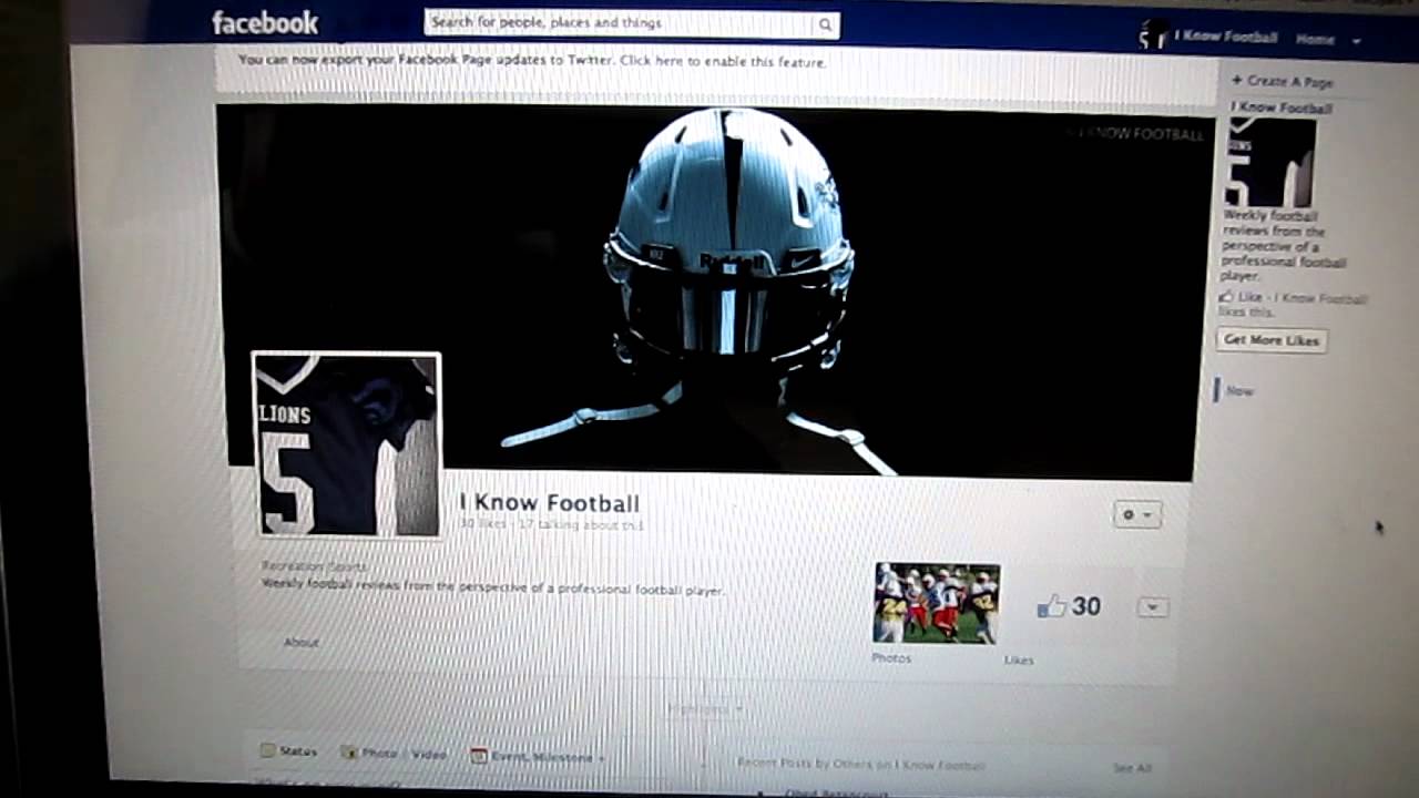 Ep. 19: I KNOW FOOTBALL on Facebook