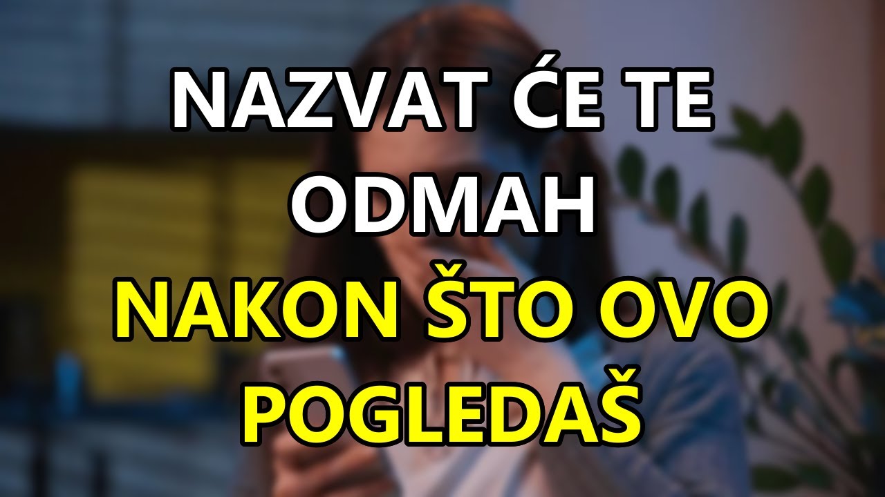 Nazvat Će Te Odmah Nakon Što Uradiš Ovu Moćnu 3-minutnu Tehniku – PROBAJ!