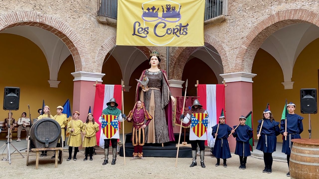 LES CORTS: Claustre Convent del Carme la REVOLTA DEL VI (Fira Sta.Úrsula Valls 2023) Episodi nº 3