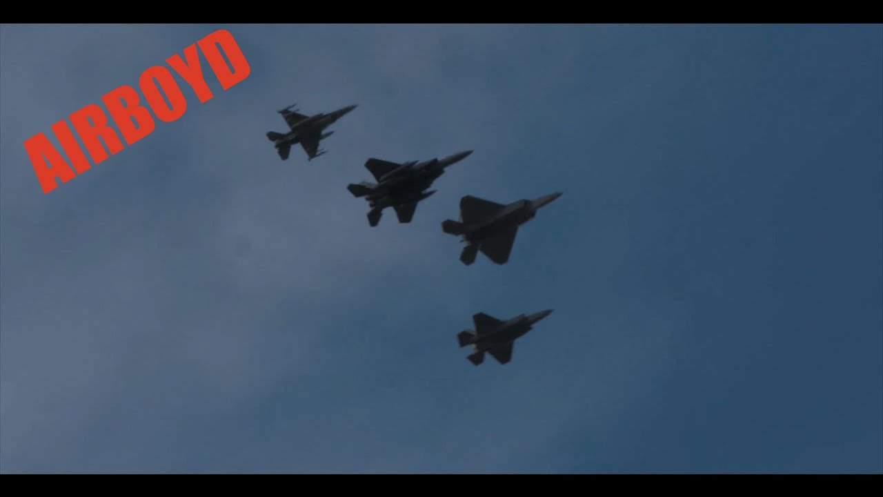 Presidential Inauguration Flyover (Practice)