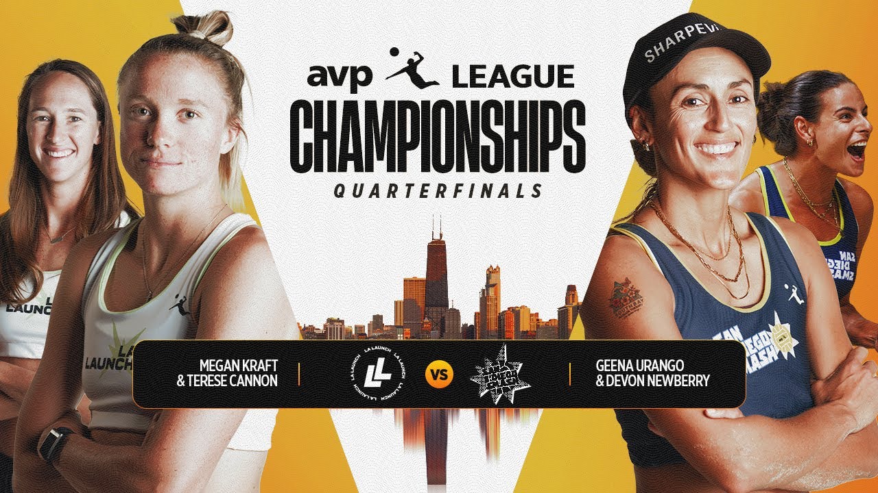 AVP LEAGUE CHAMPIONSHIPS - Chicago, IL | Women’s Quarterfinal 1: LA Launch vs. San Diego Smash