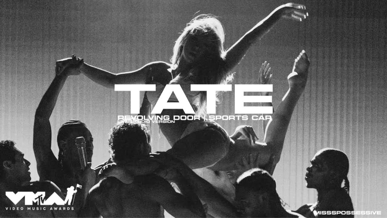 Tate McRae - revolving door / sports car (VMA Live Studio Version)