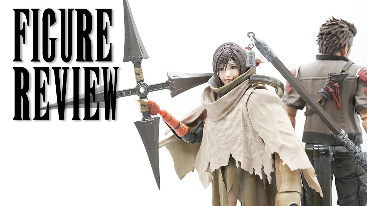 YUFFIE & SONON FFVII Remake Play Arts Kai Figure Review