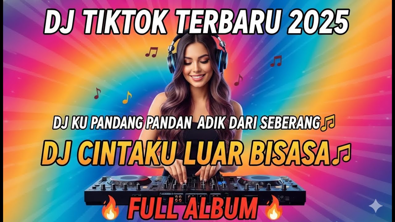 DJ TIKTOK TERBARU 2025 DJ KU PANDANG PANDANG ADIK DARI SEBERANG🎵DJ CINTAKU LUAR BIASA🎵 FULL ALBUM�