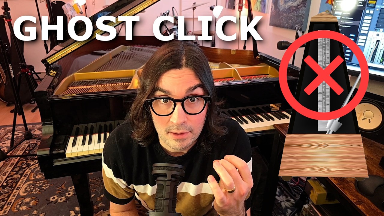 The Ghost Click: How I Records Songs Without a Click Track | Indie Musician Home Studio Session #35