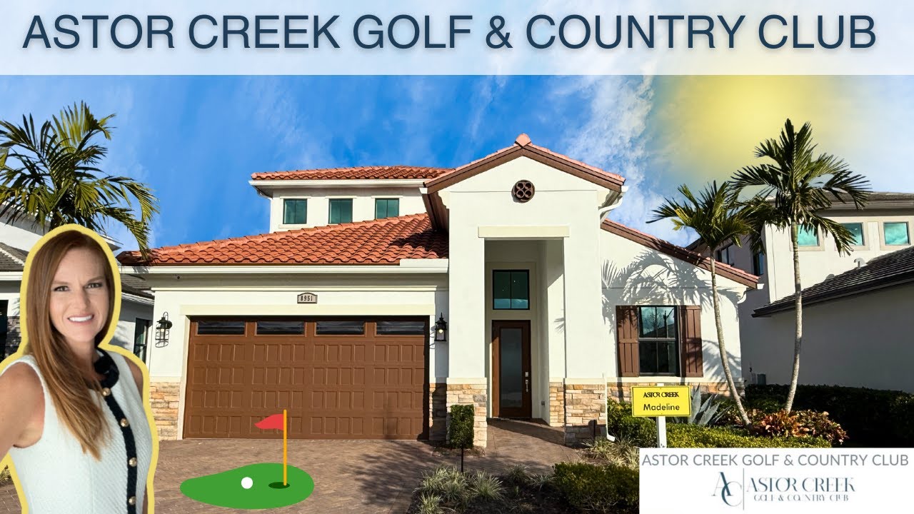 Новый дом с бассейном от Kolter Homes в Astor Creek Country Club | Порт-Сент-Луси, Флорида | Дома...