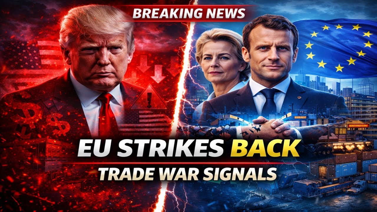 &ldquo;EU Signals Trade Retaliation After Trump&rsquo;s Greenland Threats&rdquo;