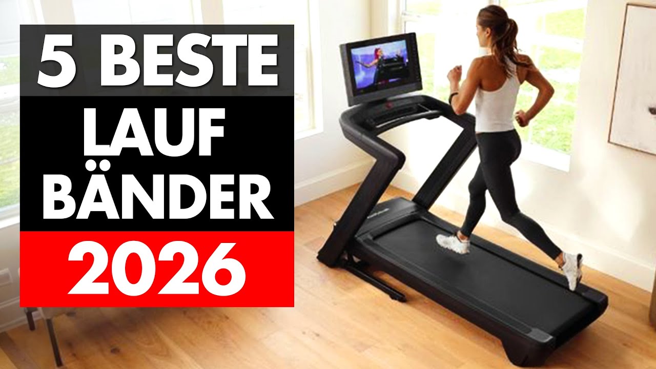 Die besten LAUFBÄNDER für Zuhause 2026! ► Testsieger von 200€ bis 2400€