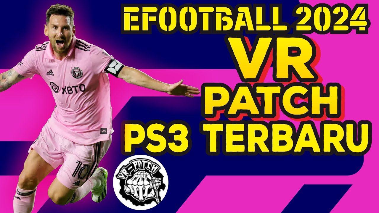 KEREN BANGET‼️Review & Gameplay PES VR PATCH SUMMER TRANSFER 2023 / 2024 PS3 Indonesia‼️