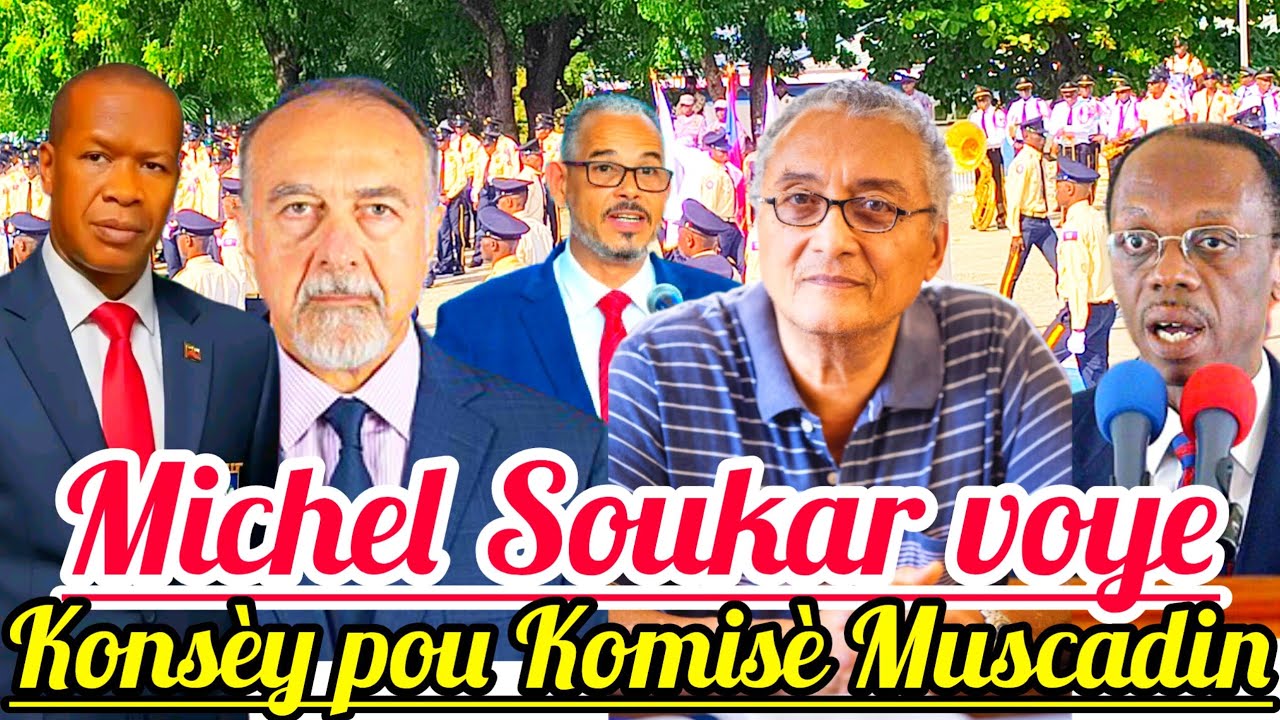 WOW😱🆘Michel Soukar Fenk Voye Konsèy Pou #Komisè_Muscadin e di kòman blan an rayi Ayisyen.