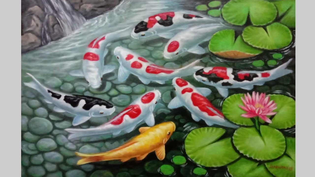 Cara Melukis Ikan Koi / Wono Wong