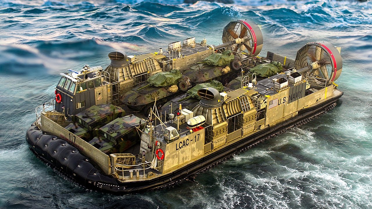 US Military Hovercraft: Landing Craft Air Cushion (LCAC)