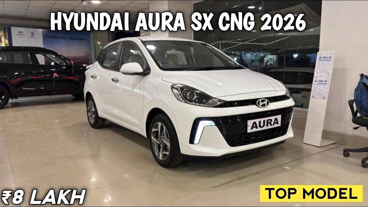 Hyundai Aura Sx Cng 2026 | Hyundai Aura Sx Top Model 2026