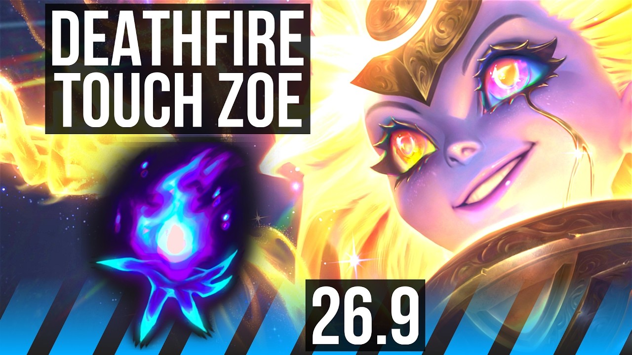 ZOE vs MEL (MID) | Deathfire Touch | KR Diamond | 26.9
