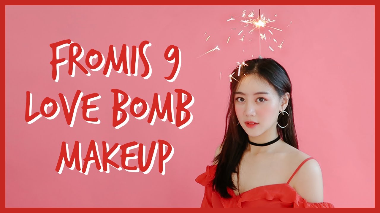 Fromis_9 LOVE BOMB Makeup Look