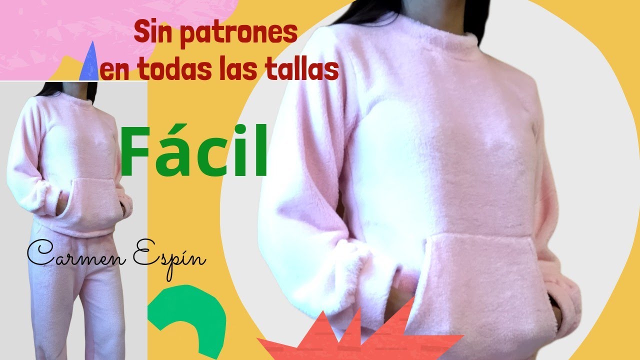 🧵SUDADERA MUJER,✂️ pensabas que no podías. Ánimo ya no hay excusas🥰