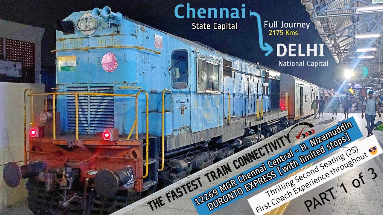 29 HOURS SECOND SEATING FULL JOURNEY | 1st COACH THRILLING EXPERIENCE AT 130Kmph | INDIAN RAILWAYS