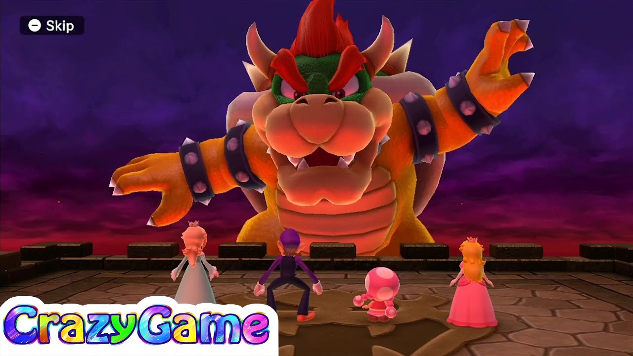 Mario Party 10 Bowser Party #34 - Team Rosalina vs Bowser (Team Mario)