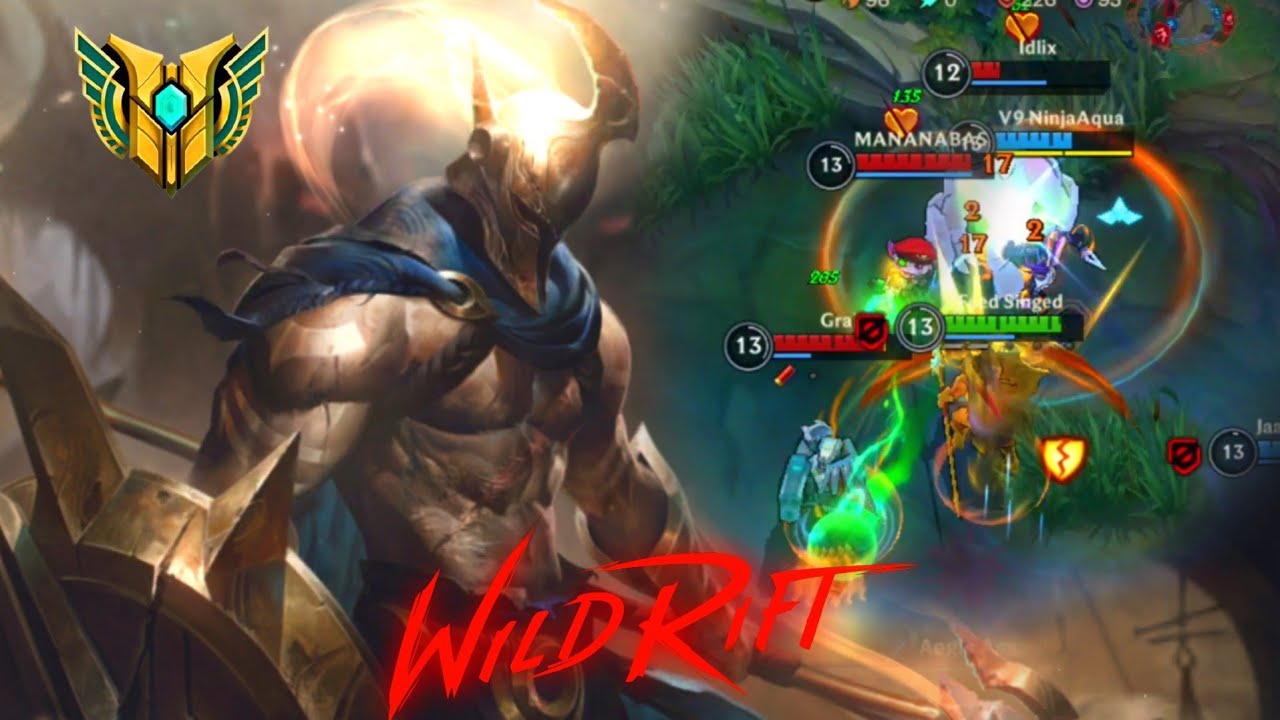 WILDRIFT THIS BUILD IS GOOD ON PANTHEON! HIGH ELO (Runes & Build) Season 3