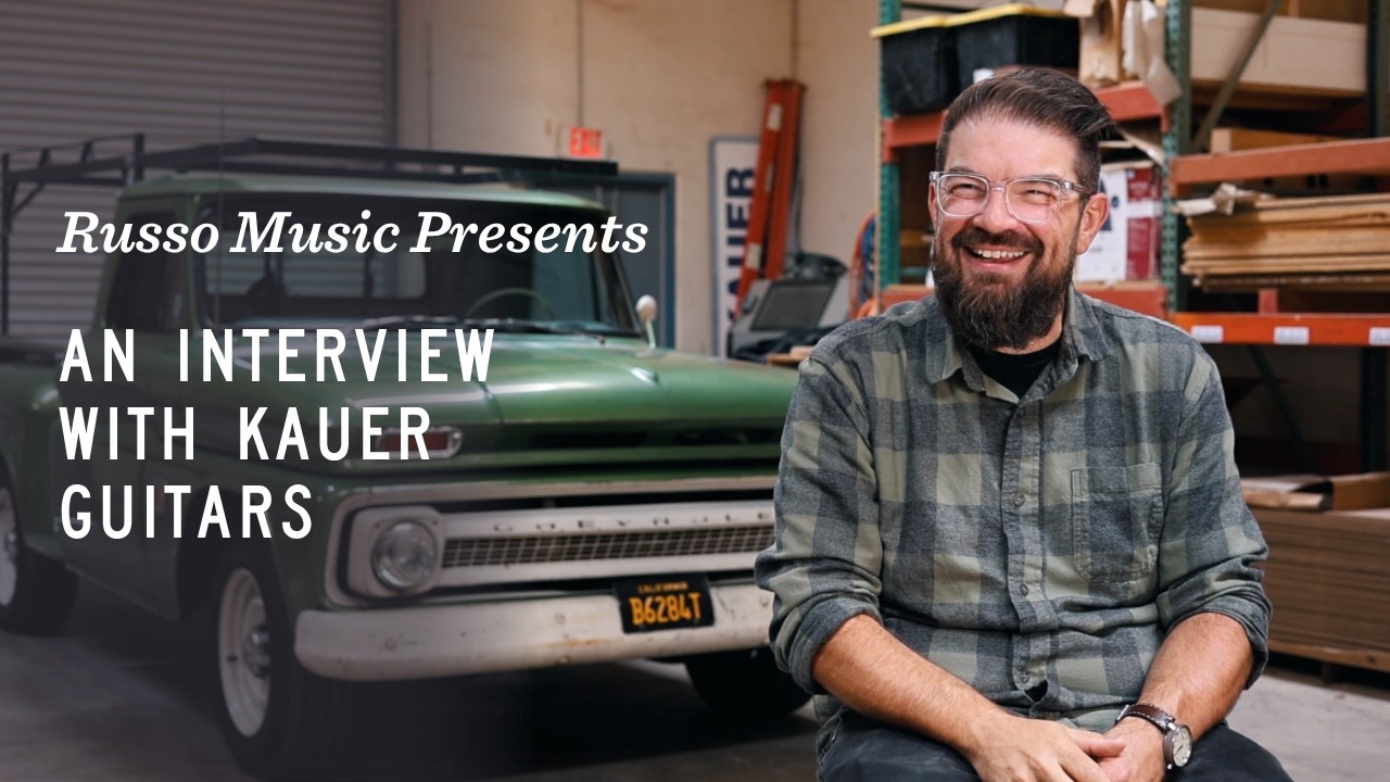 Kauer Guitars Factory Tour and Interview with Doug Kauer | Russo Music