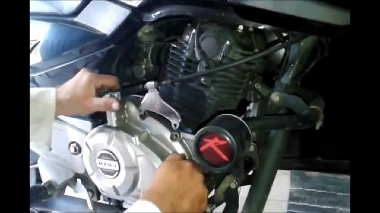 como desmontar el motor arranque de pulsar 180