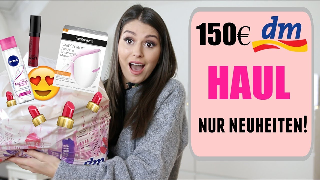 150&euro; XXL - dm - Haul ! NEU IM SORTIMENT!  Drogerie Winter 2017 l Sara Desideria