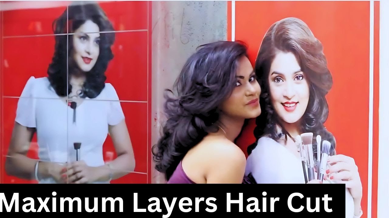Face Framing Hair Cut with lots of Layers Jas Sir From Sam and Jas Hair  Academy Mumbai 9920537343
