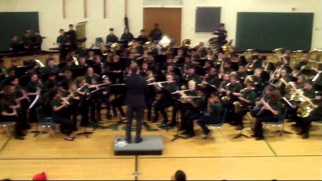 Heritage Middle School Beginning Band Performs Christmas Fun