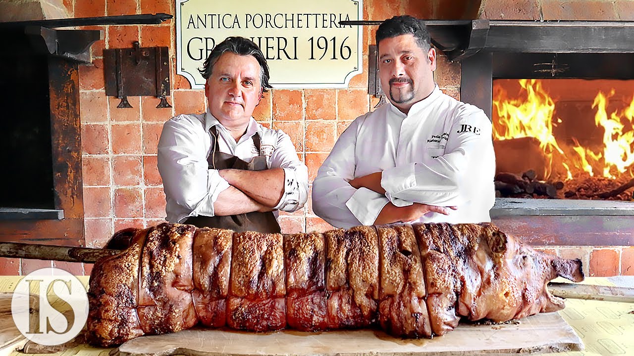 La Porchetta definitiva dell&rsquo;Antica Porchetteria Granieri dal 1916 con lo chef Paolo Trippini